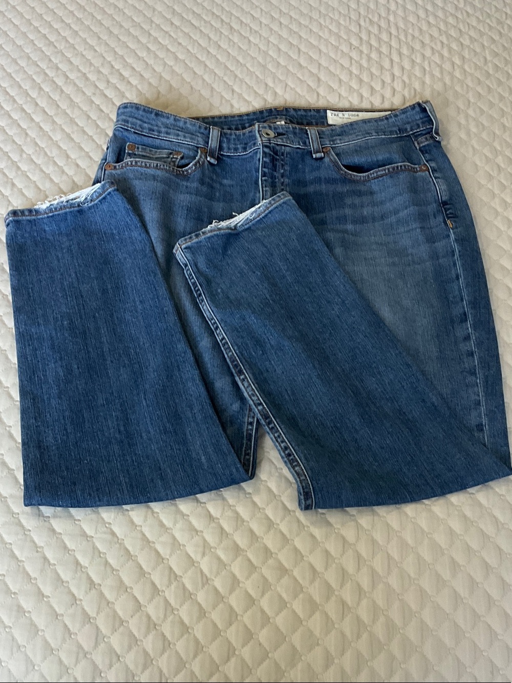 rag & bone Dre-Low Rise Slim Boyfriend